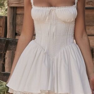 House of CB White Mini Dress M